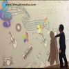 Mur de musique interactif