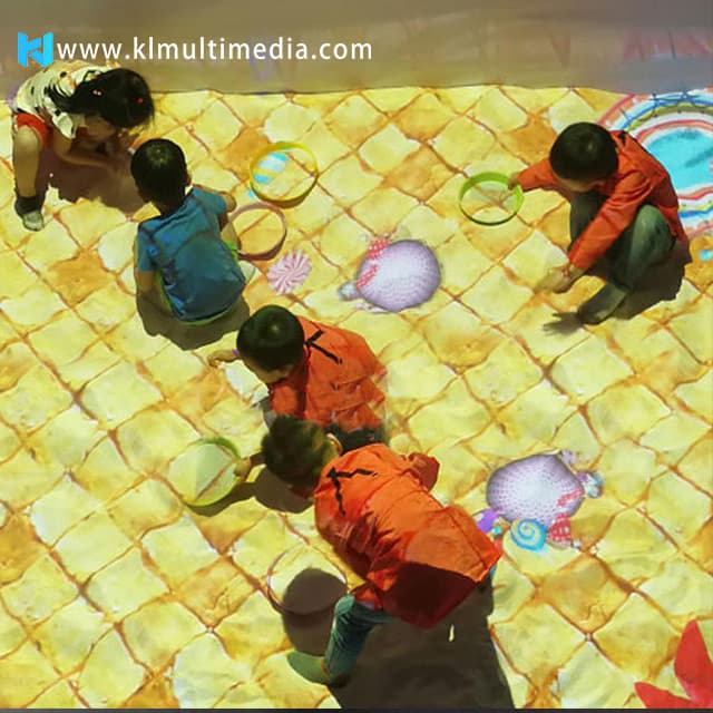 Plage de sable interactive