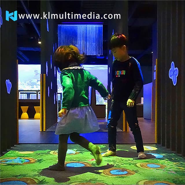 Projecteur de sol interactif