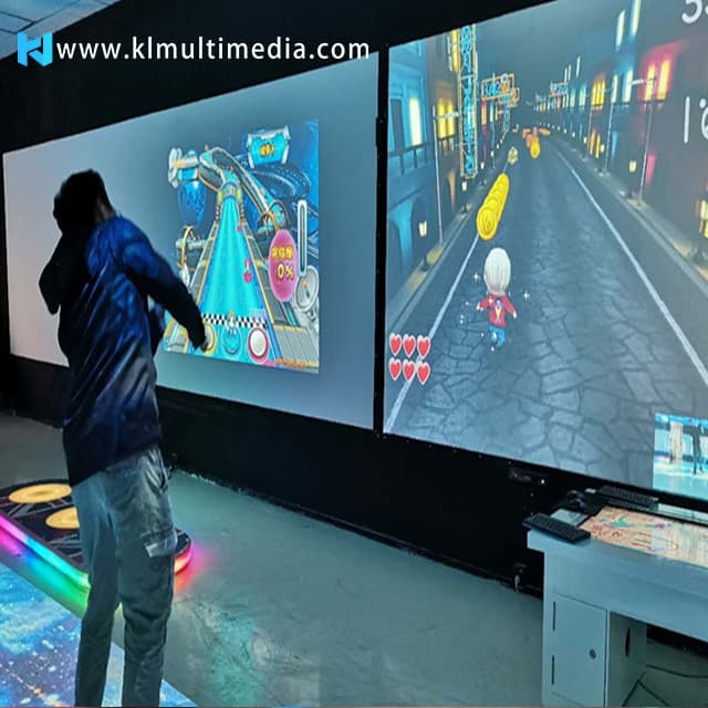 Mur Kinect interactif