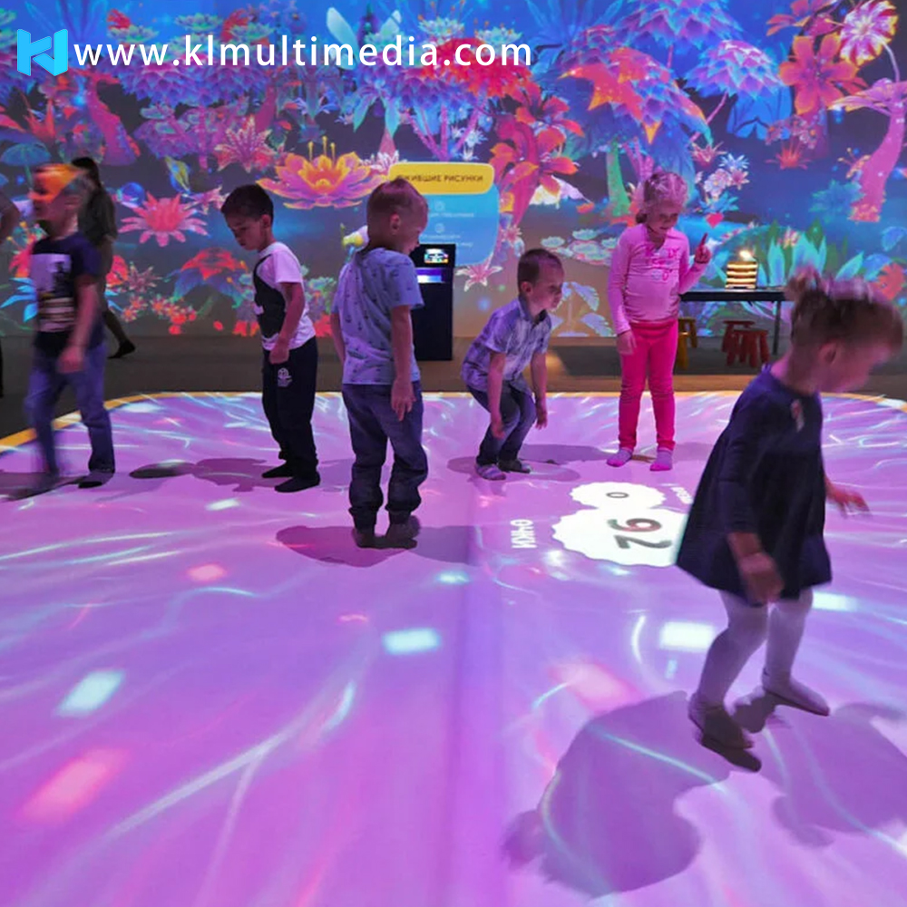 Projecteur de sol interactif