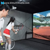 Mur de tennis interactif