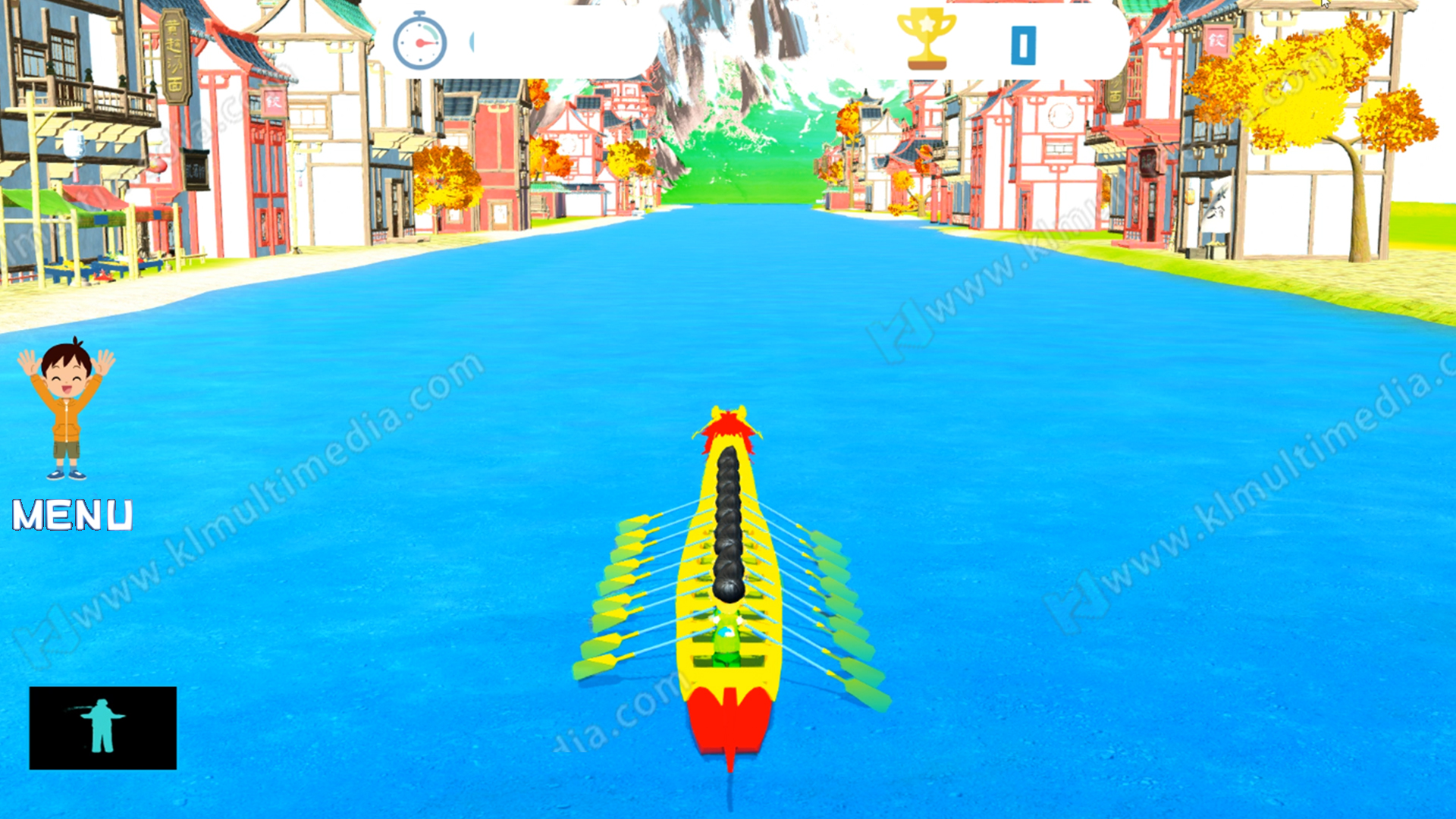 kinect Courses de bateaux-dragons