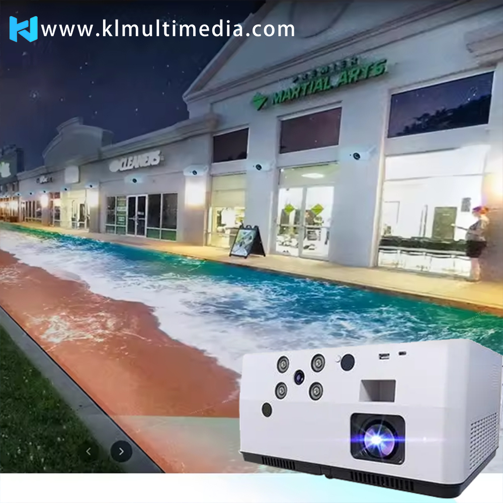 Projecteur de sol interactif