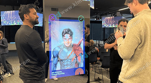 Installation artistique du photomaton IA