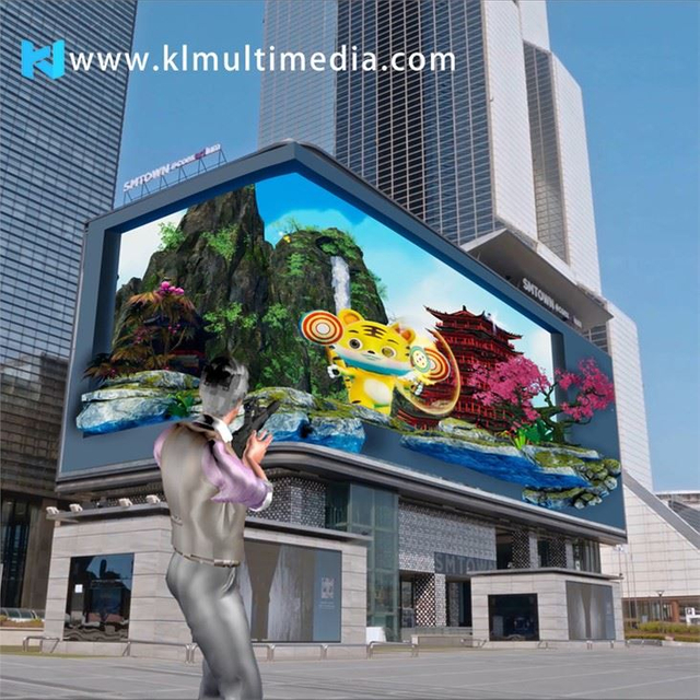 Jeu sur écran extérieur