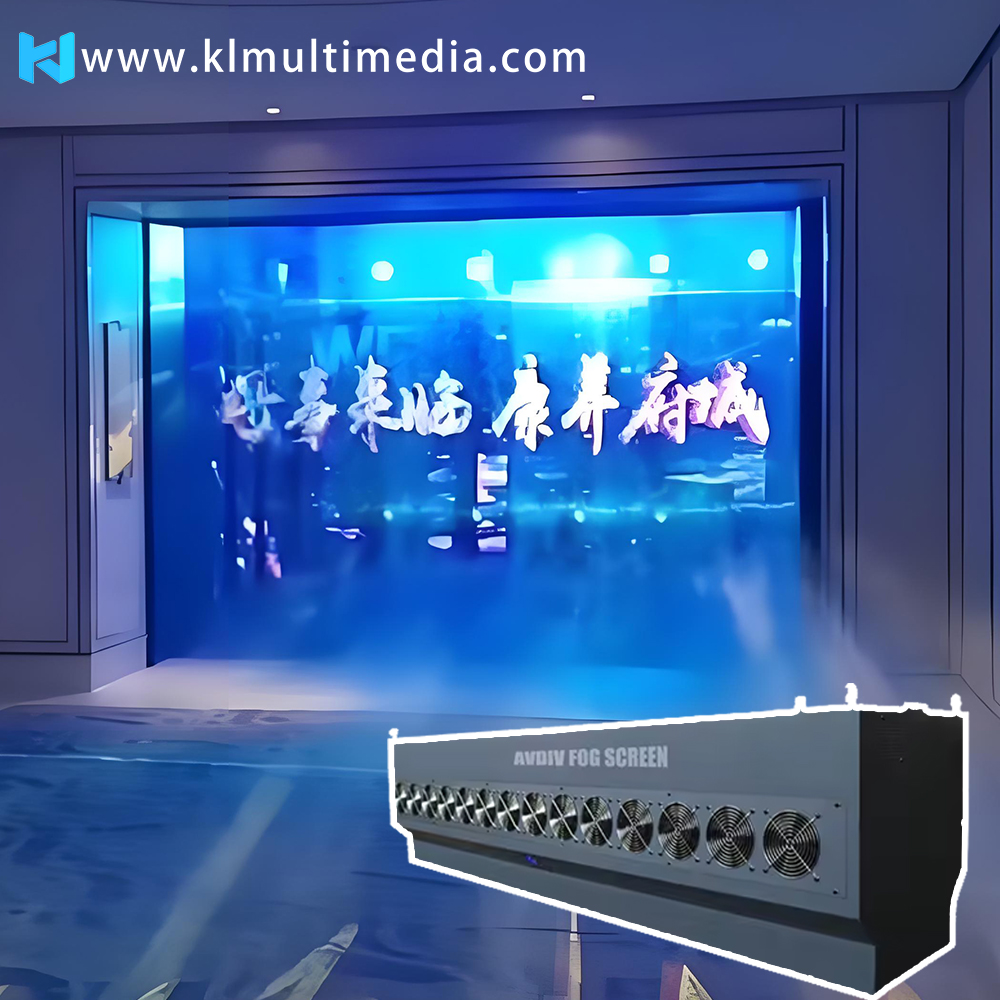 Projection sur écran antibrouillard