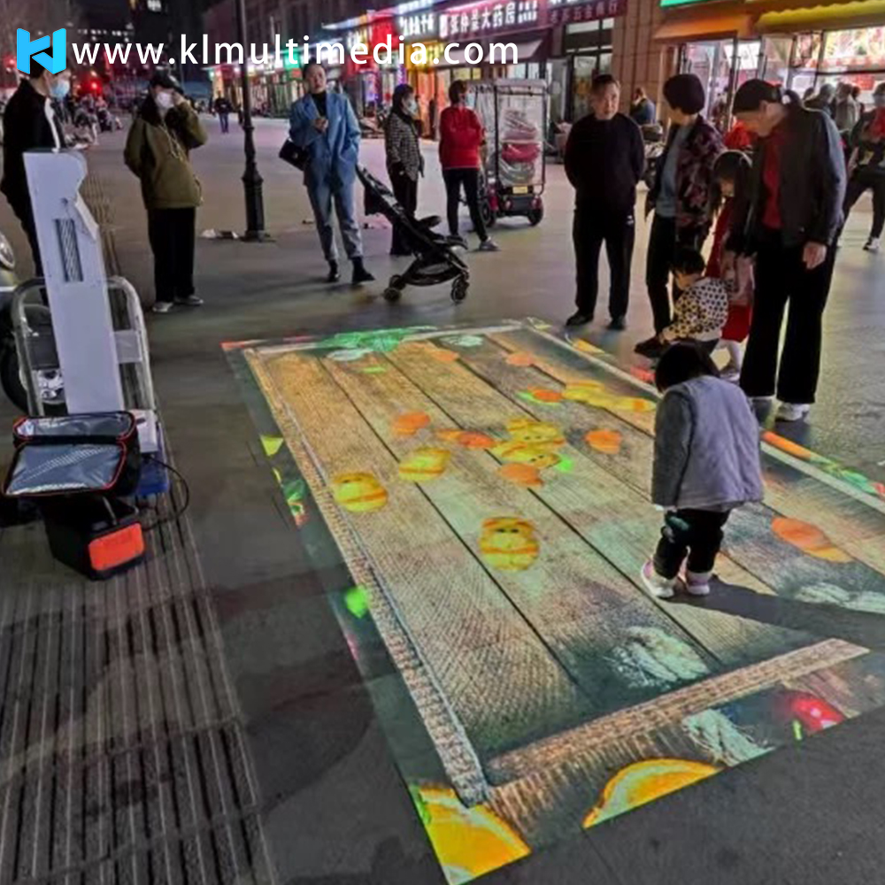 Projecteur de sol portable