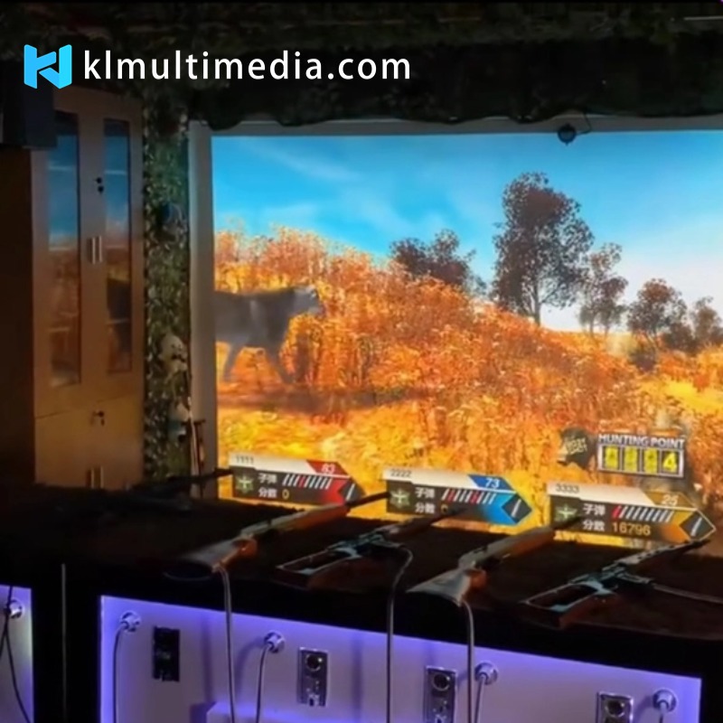 Jeu de tir au projecteur