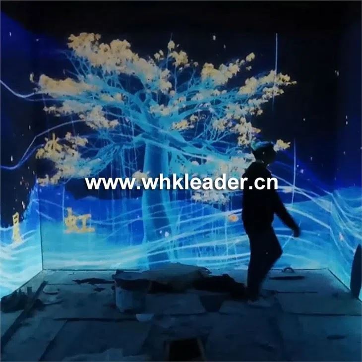 Installations artistiques interactives de hiéroglyphes