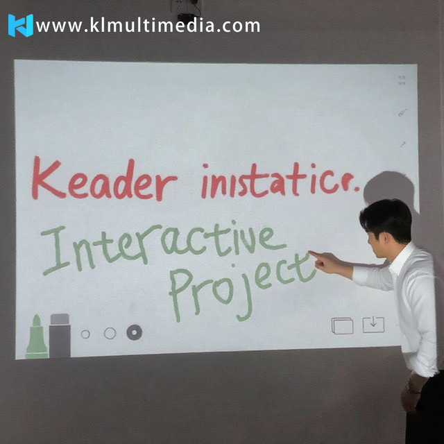 Projection interactive