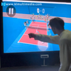 Mur de tennis interactif
