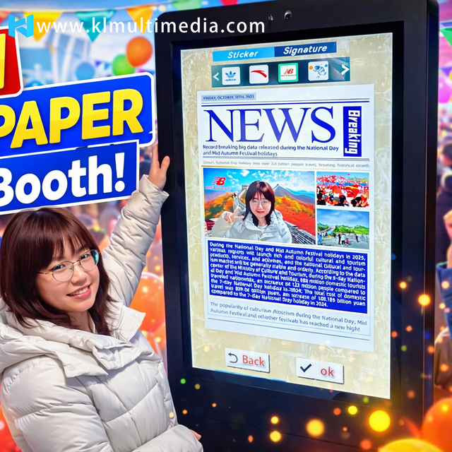 Photomaton de journal