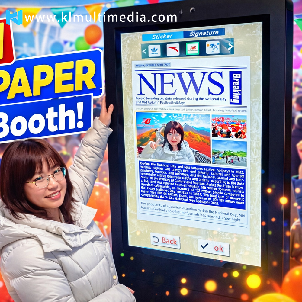 Photomaton de journal