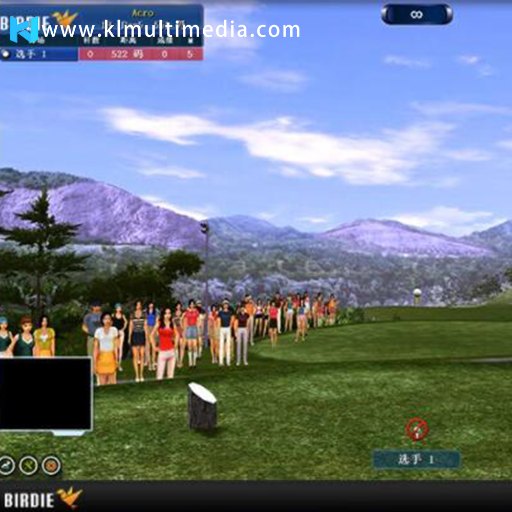 Projecteur de simulateur de golf