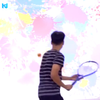 Mur de tennis interactif