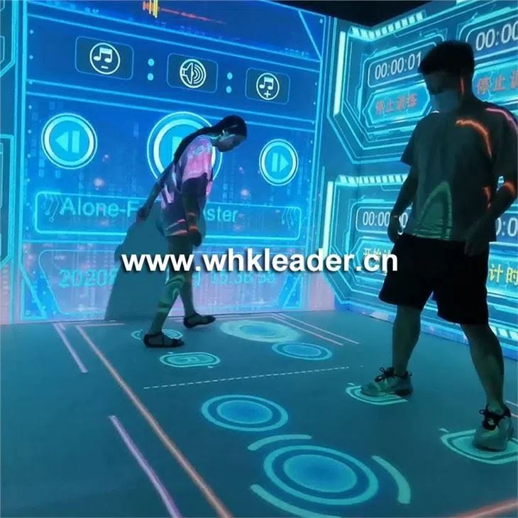 Salle de sport interactive