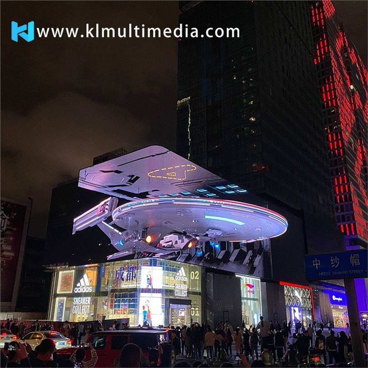 Panneaux d'affichage 3D