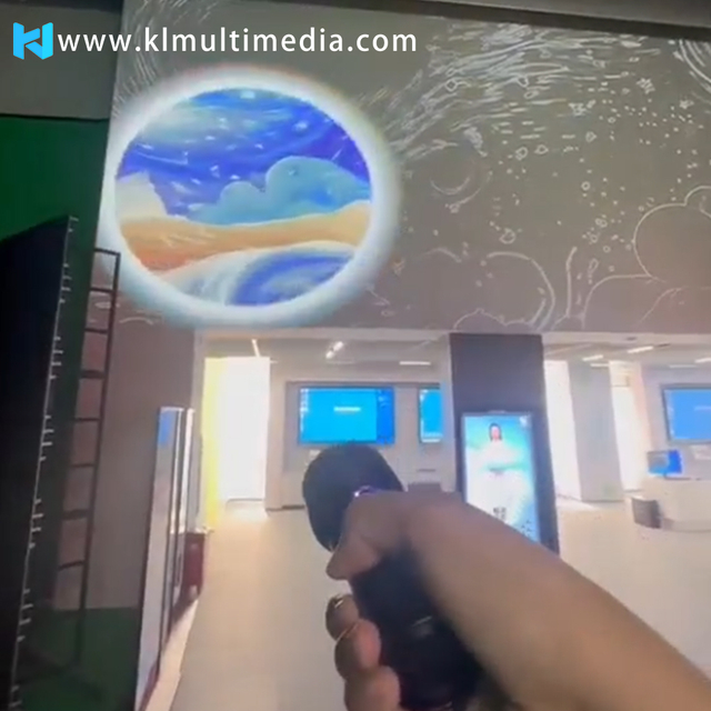 Lampe de poche interactive