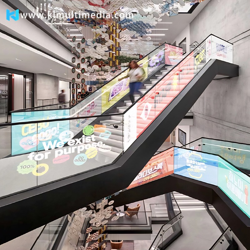 Écran LED transparent