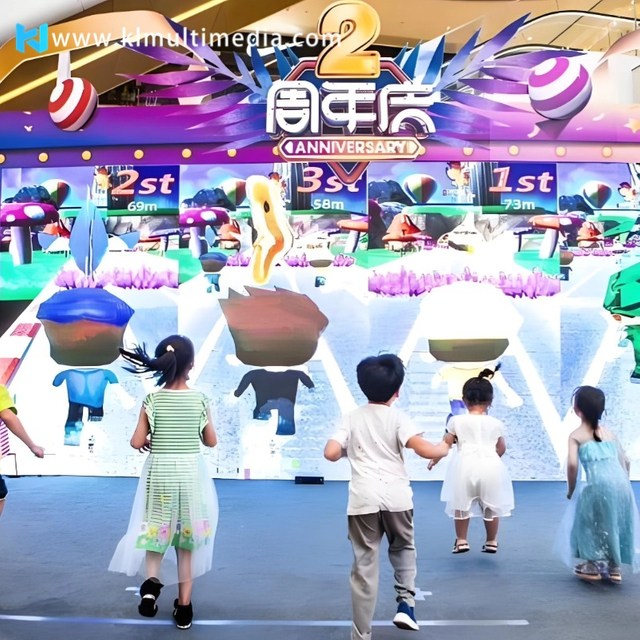 Mur Kinect interactif