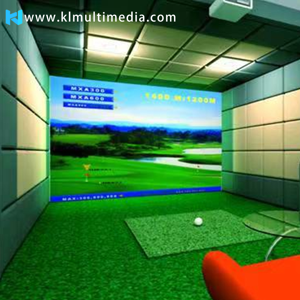 Projecteur de simulateur de golf
