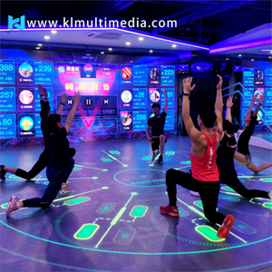 Salle de sport interactive