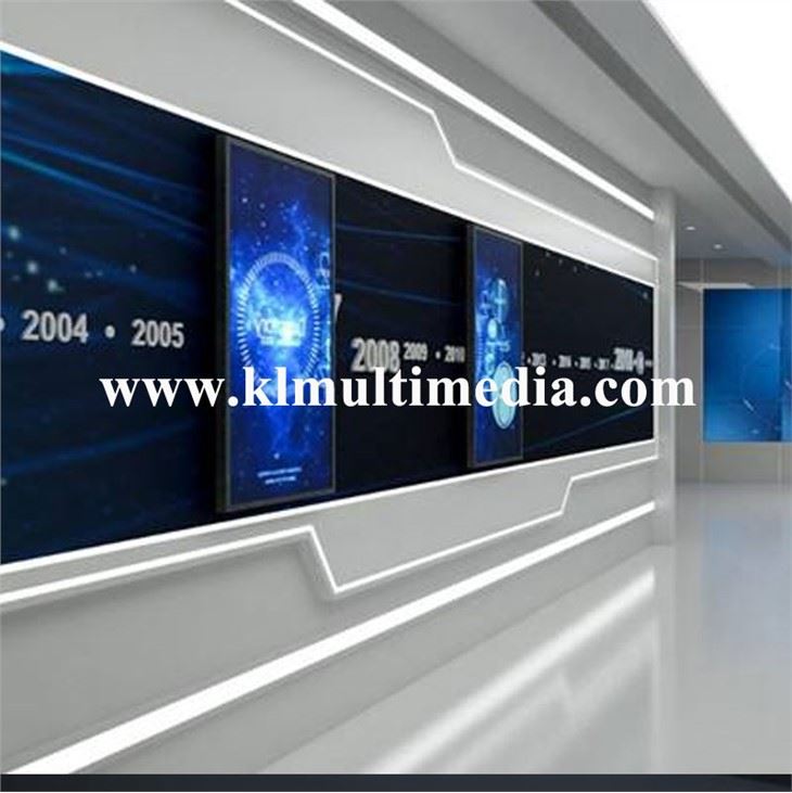 Écran coulissant interactif