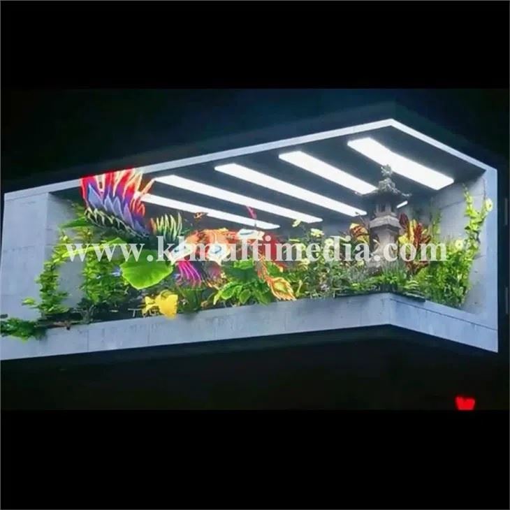 Panneaux d'affichage 3D