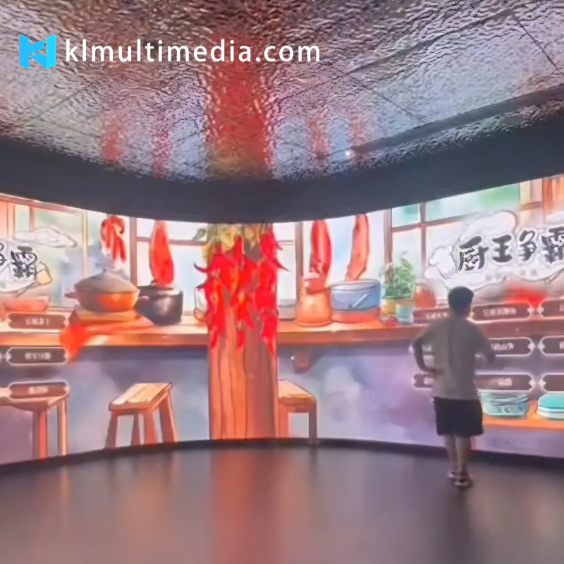 Interaction avec le mur en arc