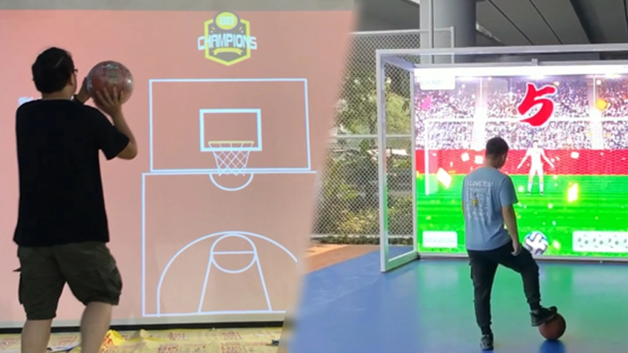 Jeu de sport et de rééducation