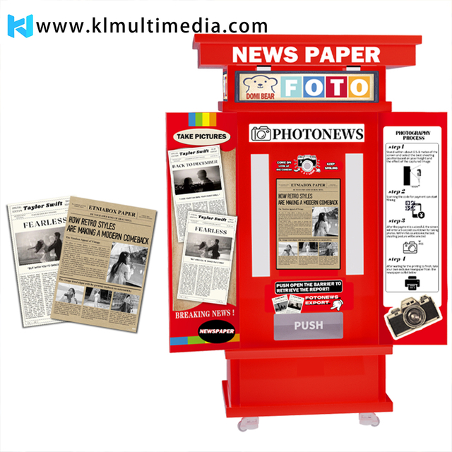 Photomaton de journal