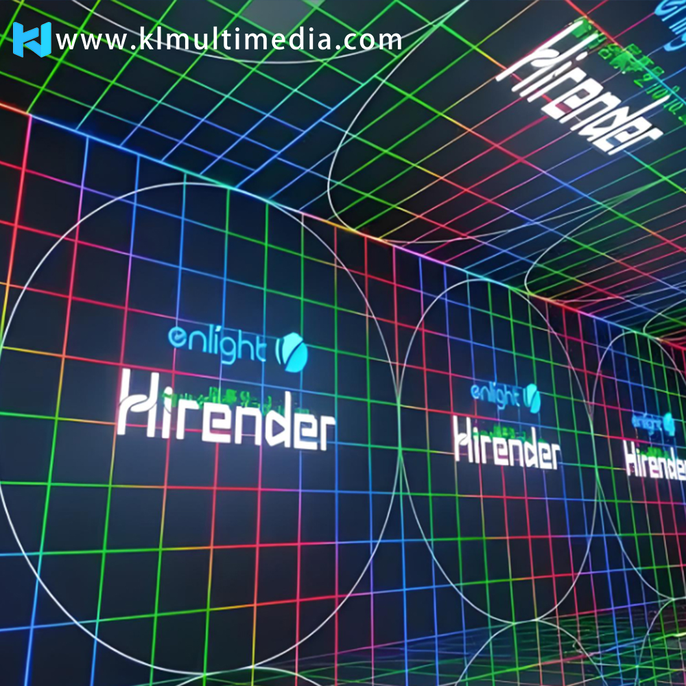 Projection de cartographie vidéo