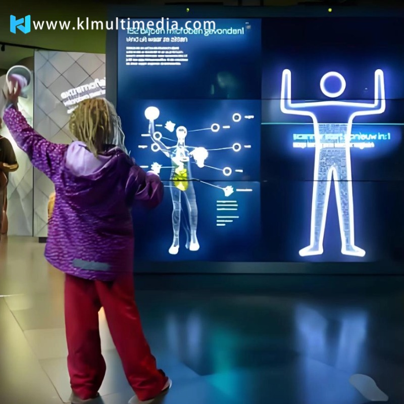 Mur Kinect interactif