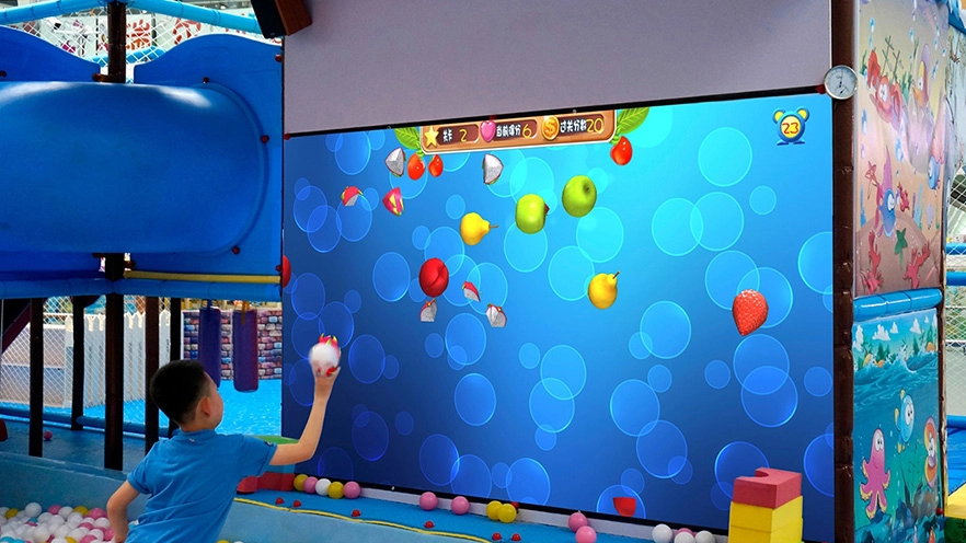 Aire de jeux interactive