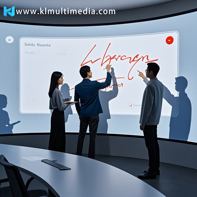 Projection interactive