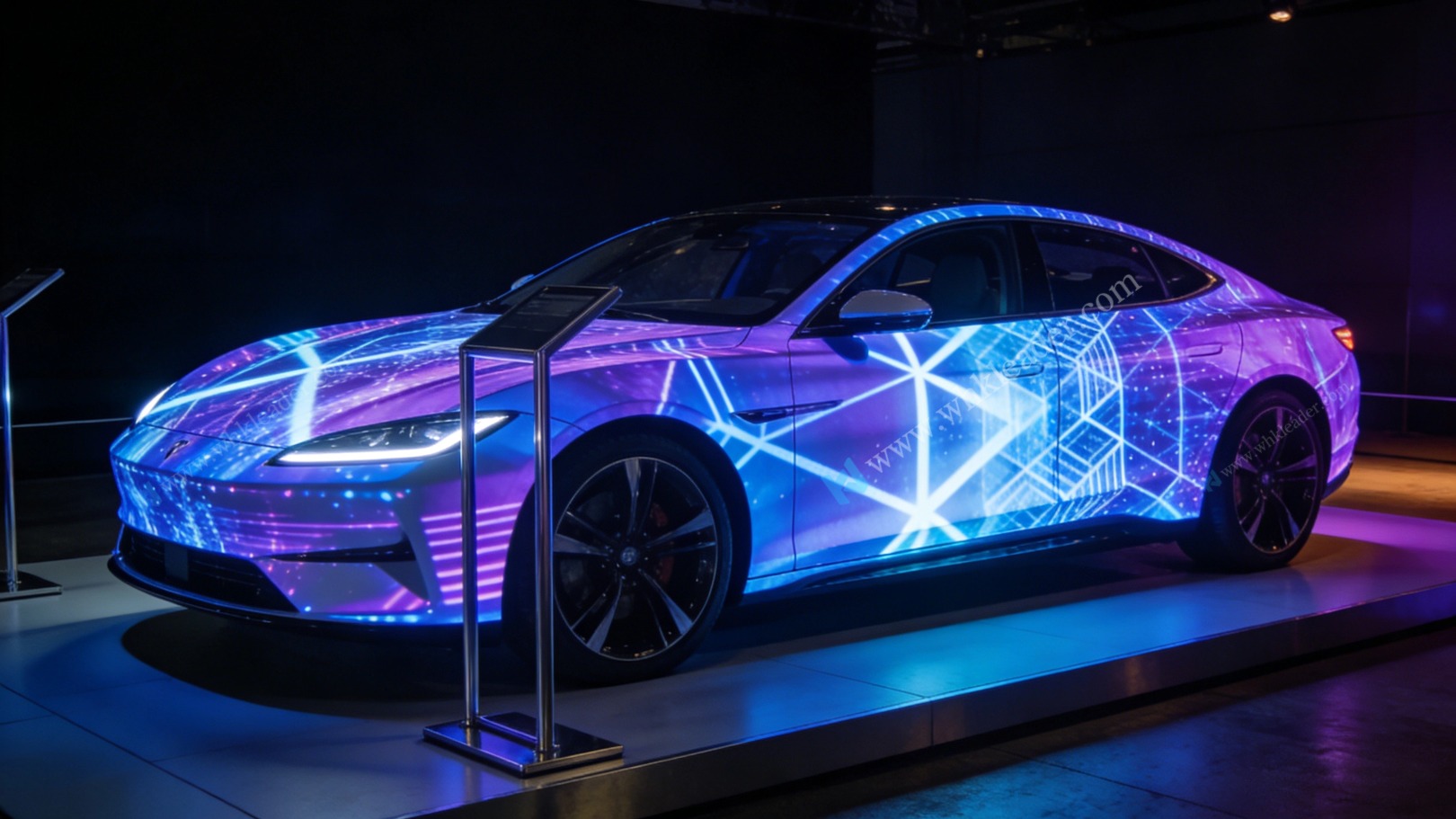 Projection de cartographie vid&eacute;o 3D