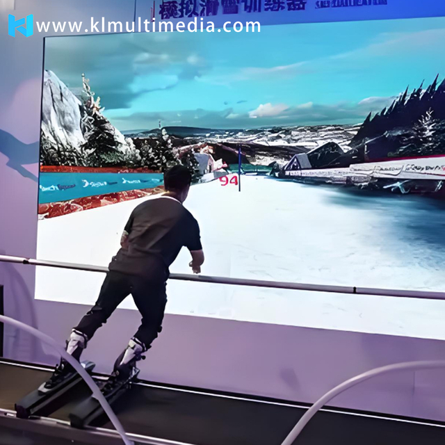 Simulateur de ski