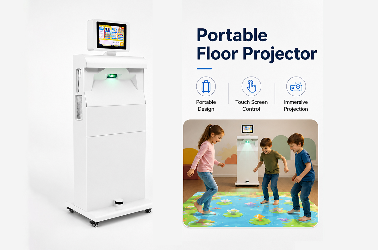 Projecteur de sol portable