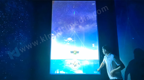 &eacute;cran-de-projection-holographique