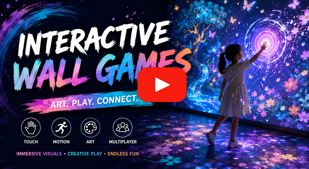 art de jeux muraux interactifs