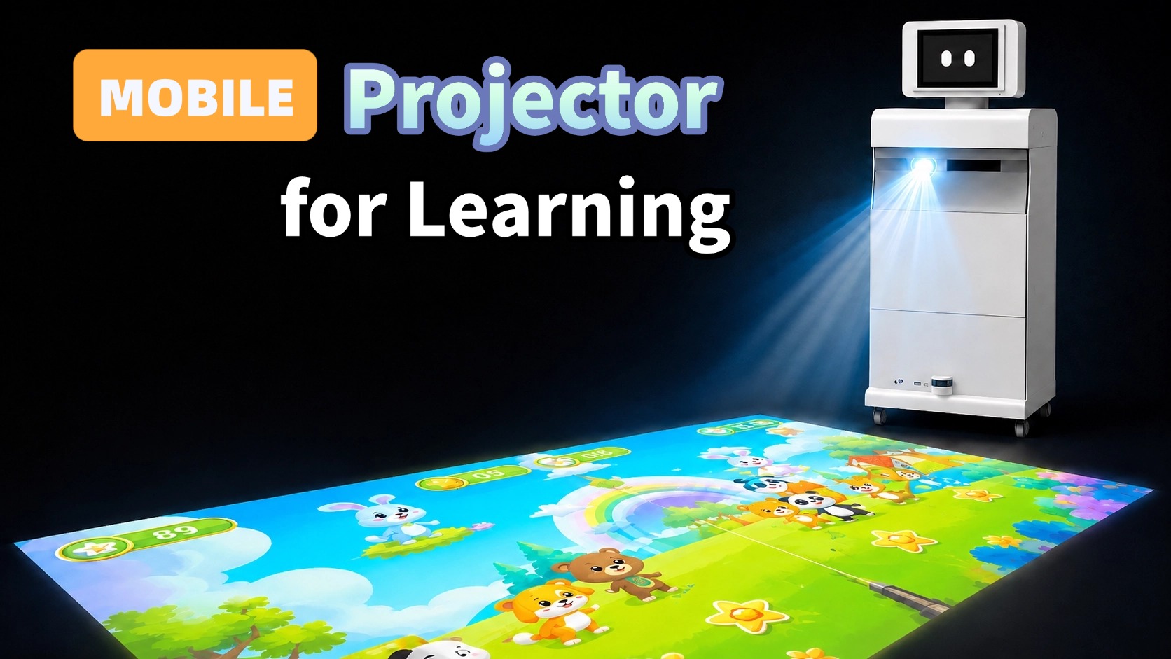 Projecteur interactif mobile pour l'apprentissage