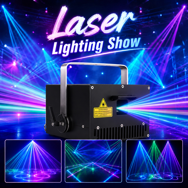 Spectacle d'éclairage laser