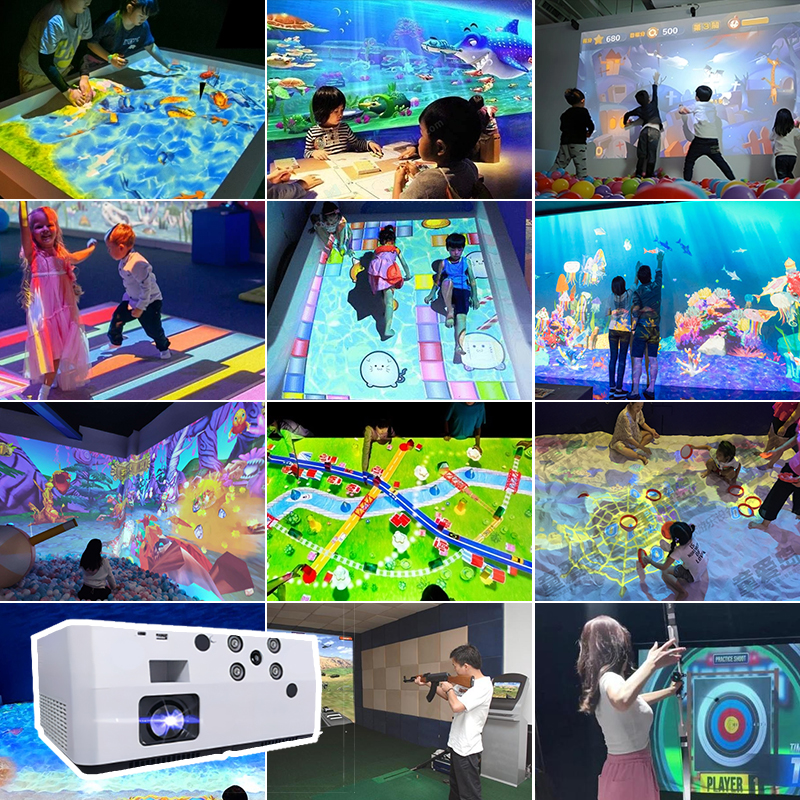 Jeux de projecteur interactifs